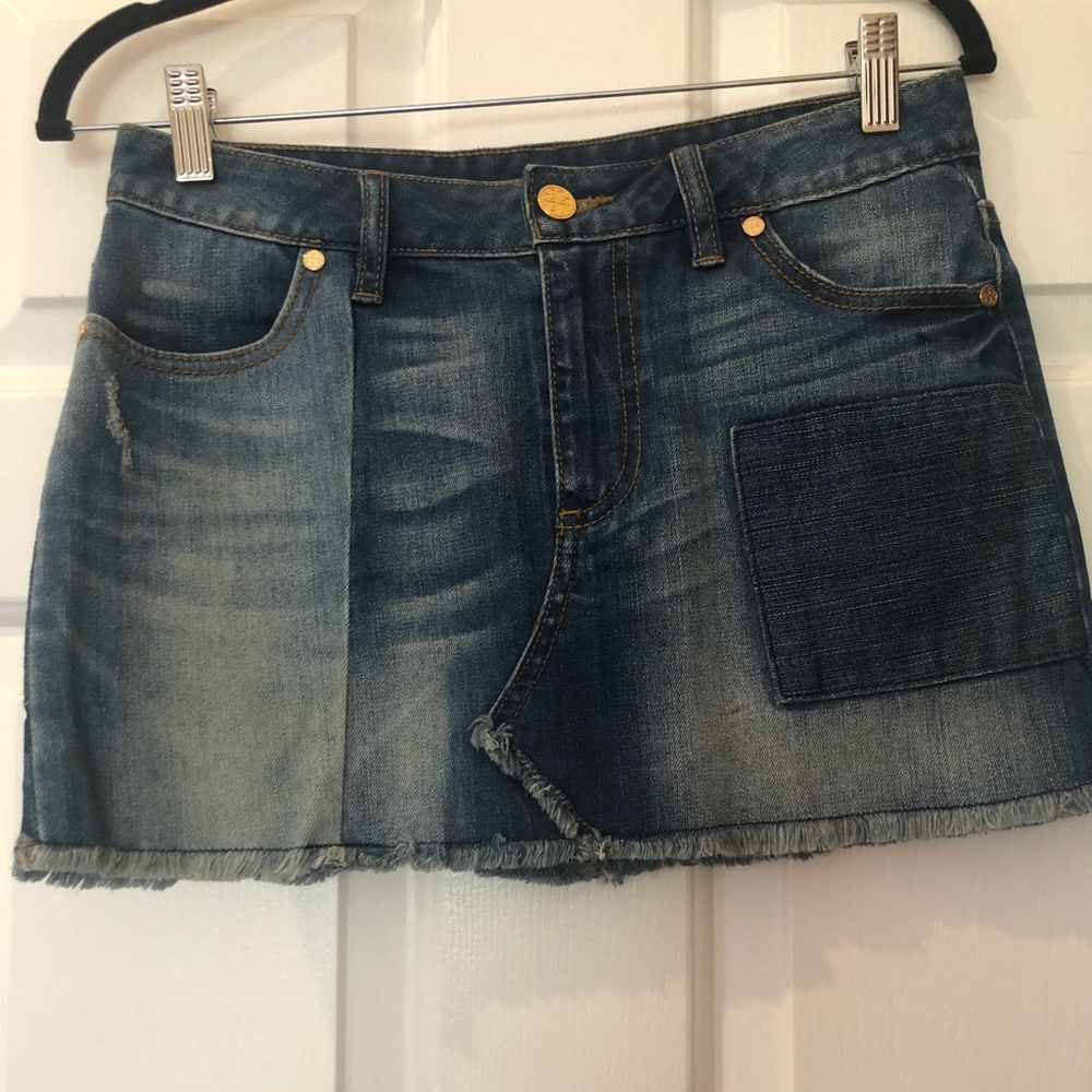 Tory Burch denim skirt